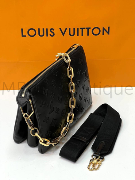 Черная сумка Louis Vuitton Coussin размера PM