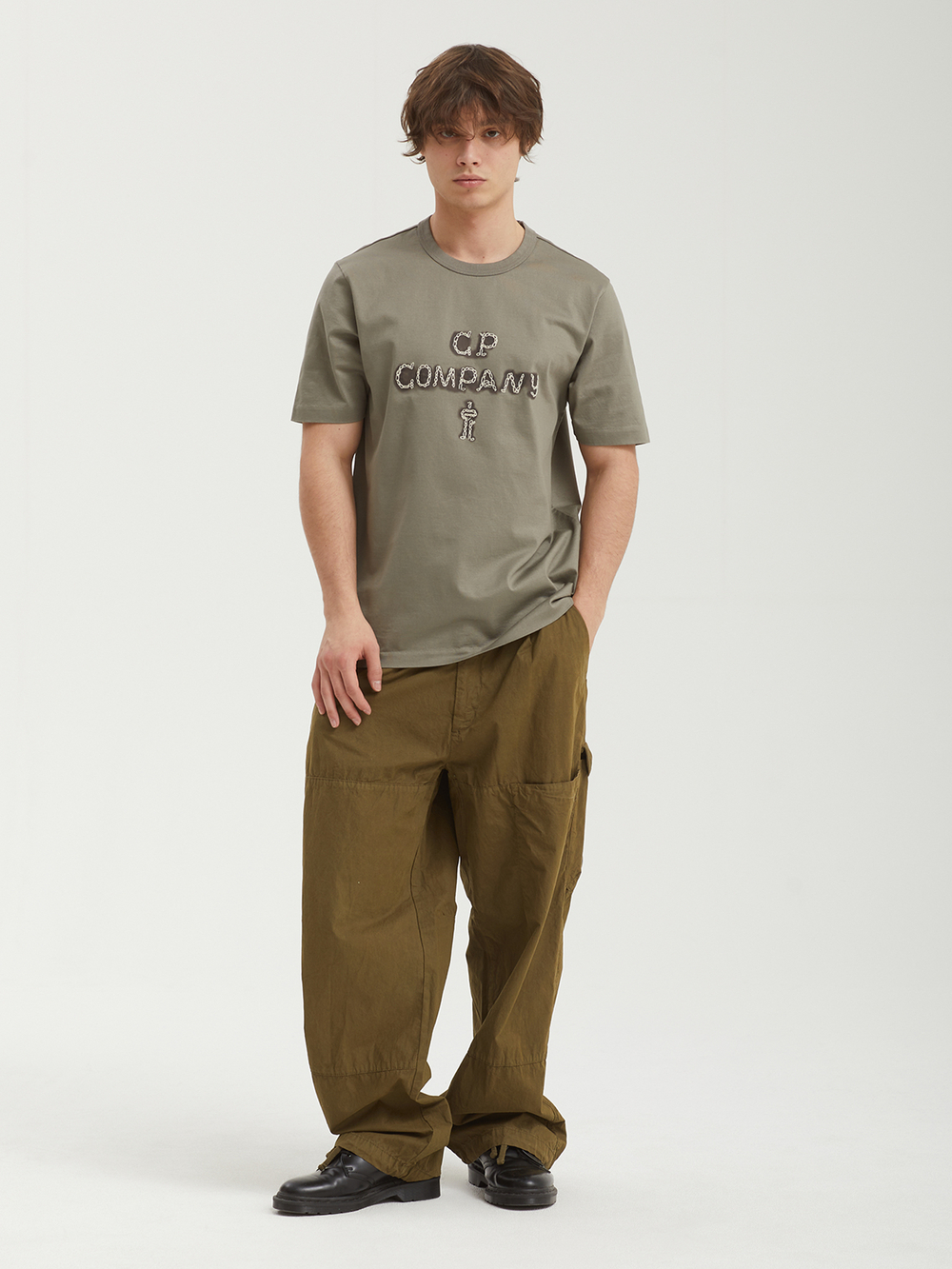 Мужская Футболка In Mercerized Jersey 30/2 Twisted