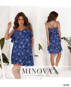 Платье 8627-электрик Minova