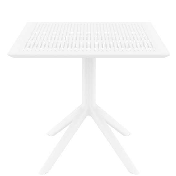 Стол пластиковый Sky 80х80 см, белый