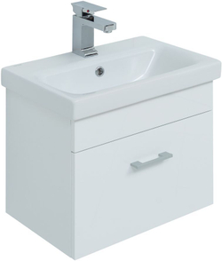 Тумба под раковину Aquanet Нота 50 (Moduo Slim) белый