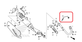 36531-K1T-J11. SENSOR, OXYGEN (NGK)