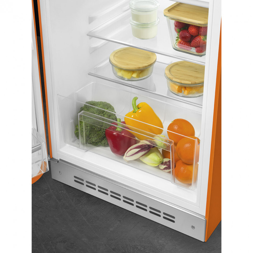 Отдельностоящий однодверный холодильник Smeg FAB10LOR6