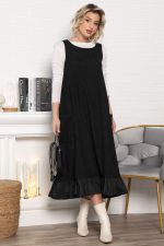 Сарафан бохо (черный) П14983-10М LT Collection