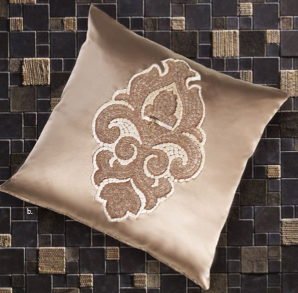 Декоративная подушка 45х45 Cesare Paciotti Giglio Италия фото