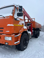 Агропромсервис 4382* на шасси КамАЗ 43118 6x6 Бортовой с КМУ 438240-02 (Дизельный, 11,8 л, 300 л.с.,