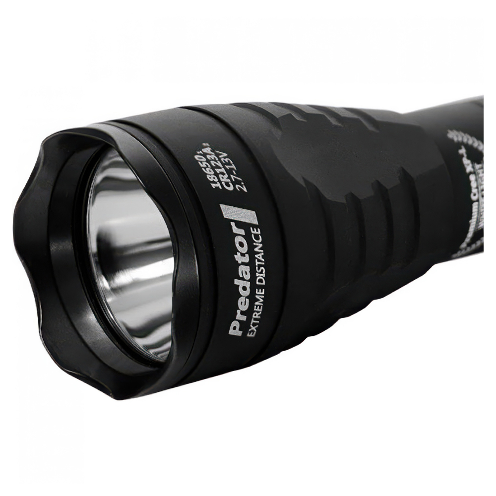 Тактический фонарь Armytek Predator V3 XP-E2 (красный свет) — полная водо- и пыленепроницаемость (IP68), возможность использования на глубине до 25 метров.