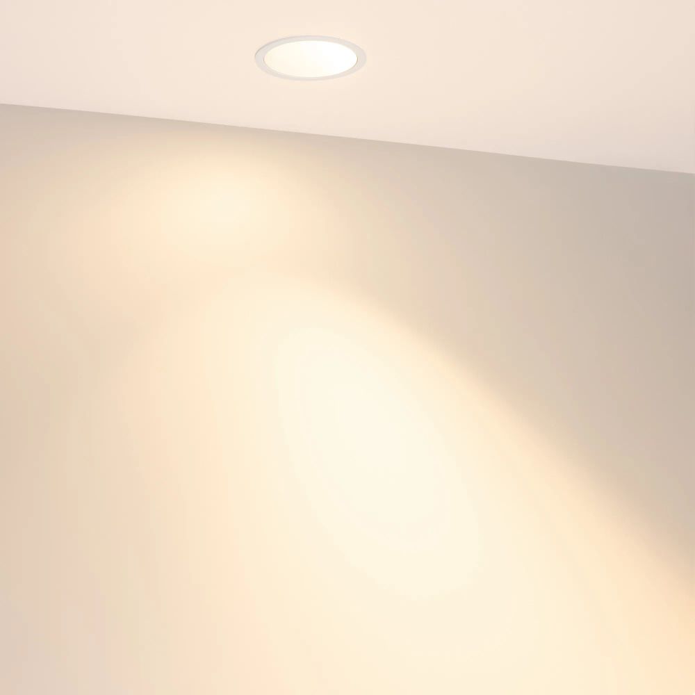 Светильник MS-ARADO-BUILT-R75-12W Warm3000 (WH-WH, 55 deg, 230V) (Arlight, IP20 Металл, 5 лет) 059108