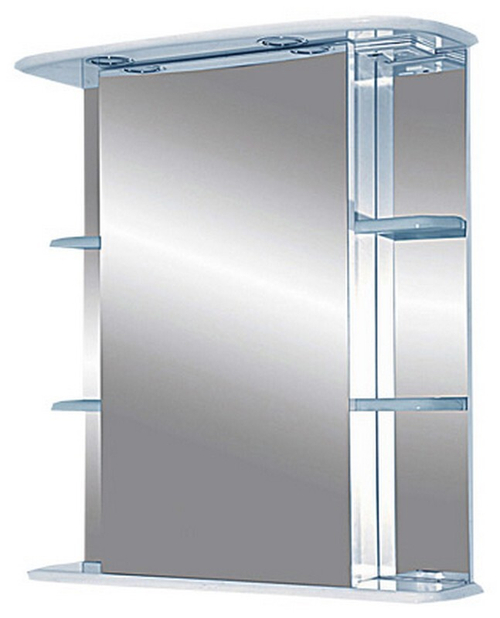 Зеркальный шкаф Misty Магнолия 65 правый