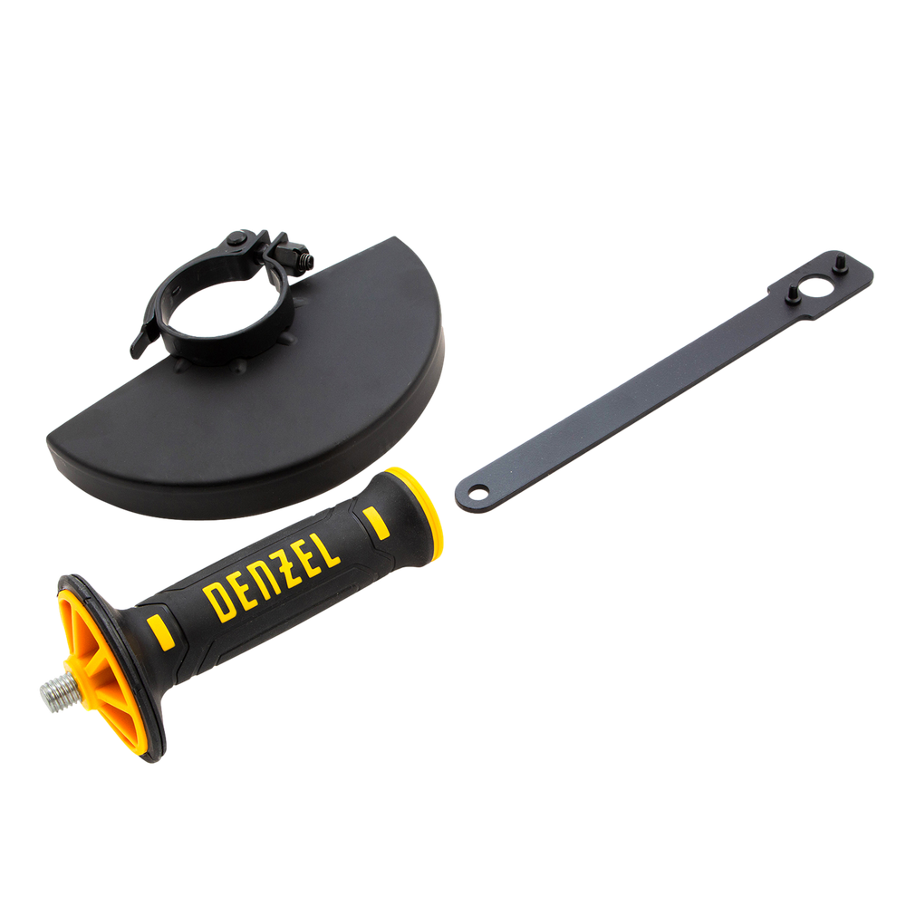 Машина шлифовальная угловая AG180-2000, 2000 Вт, 180 мм, 8500 об/мин Denzel 26912