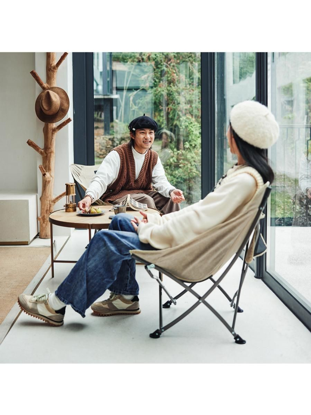 Стул складной Naturehike CNK2350JJ010 Stellaluna T02J песочный