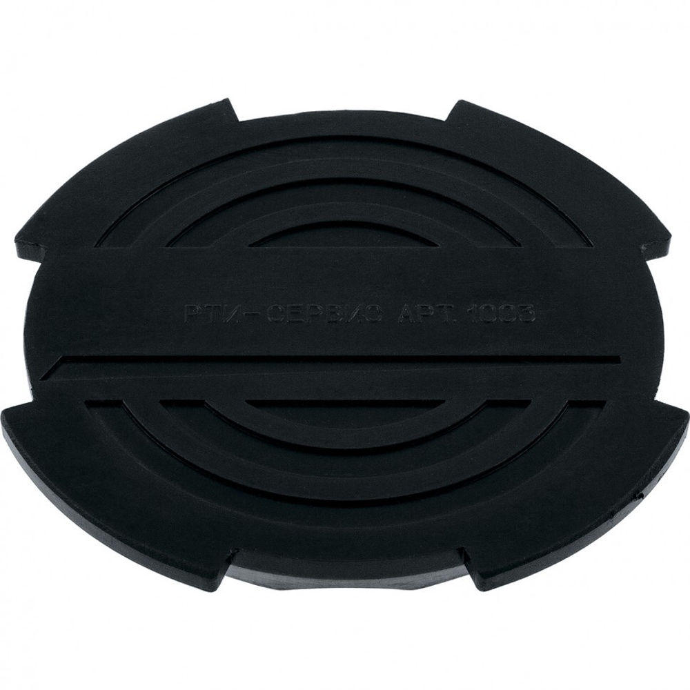 Резиновая опора для подкатного домкрата D 130 мм Matrix Россия