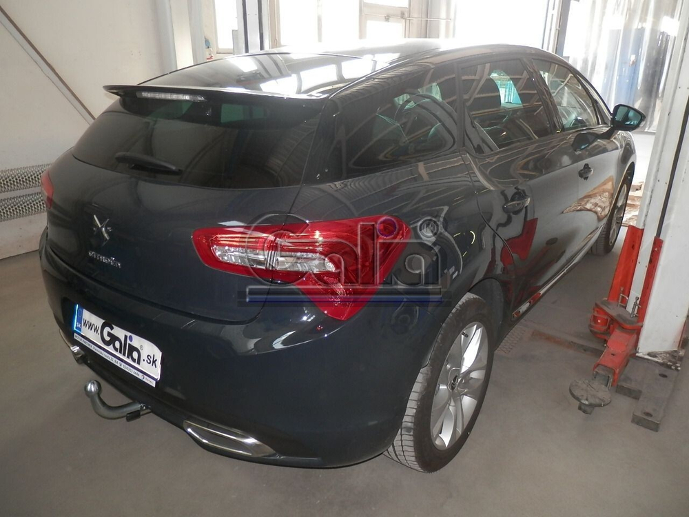 Фаркоп оцинкованный Galia C067A для Citroen DS5 2011-(паспорт и сертификат в комплекте)(без электрики)