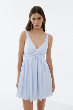 Шелковое платье Tears of Aphrodite Lavender