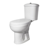 Унитаз-компакт "Дора" белый (гориз, нижн, сид полипр, арм) (Ст.Оскол)