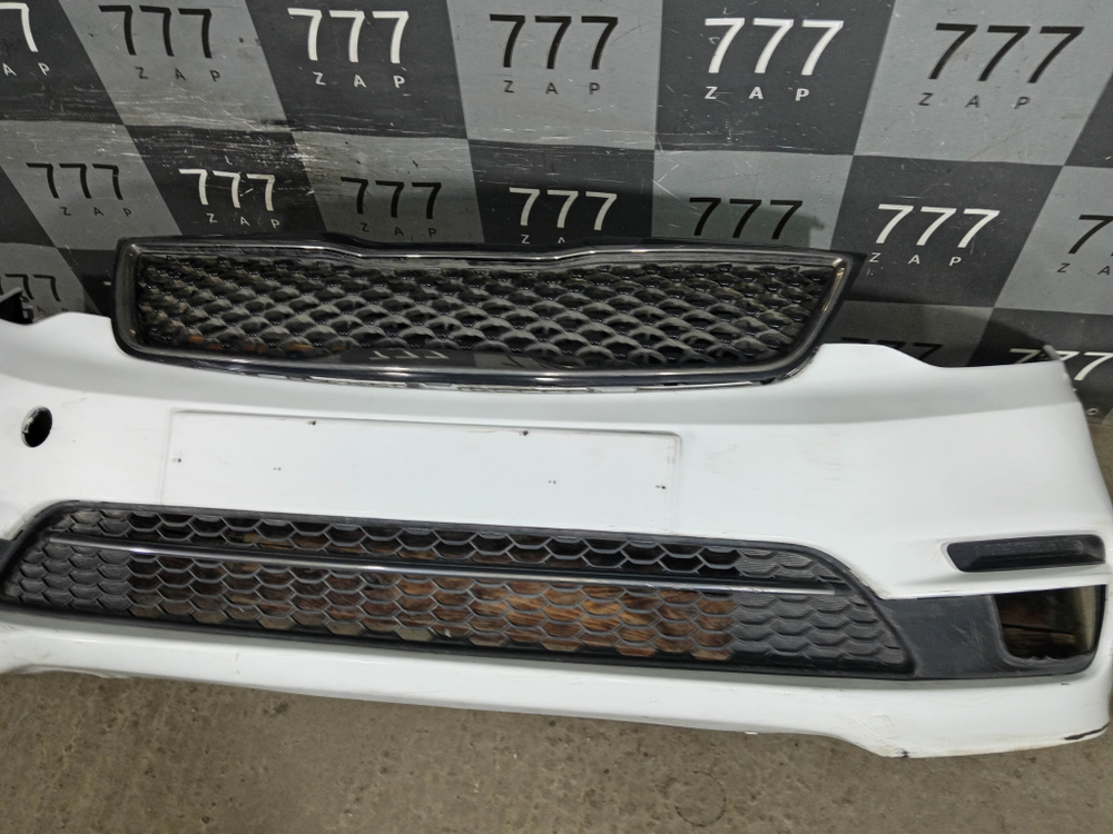 Бампер передний в сборе Kia Rio 3 (QB) 15-17 Б/У Оригинал 865114Y500