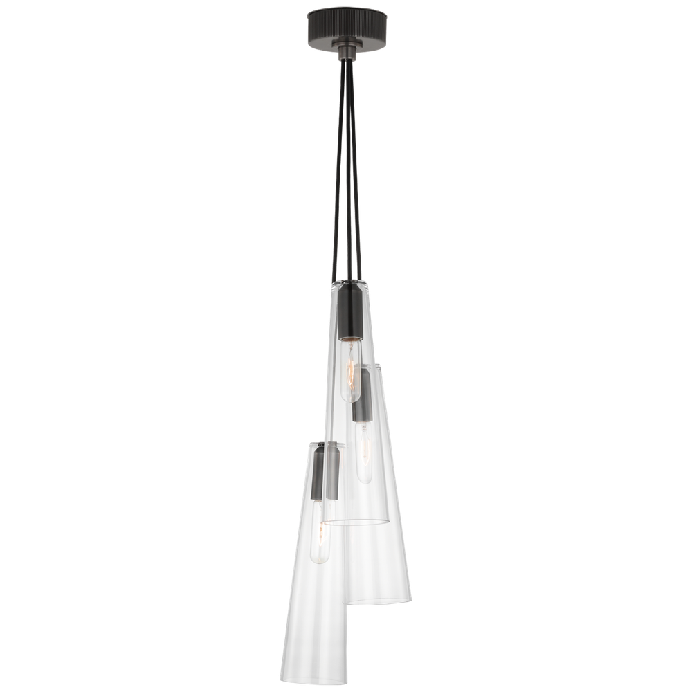 Светильник Visual Comfort Osvaldo 4" Triple Pendant