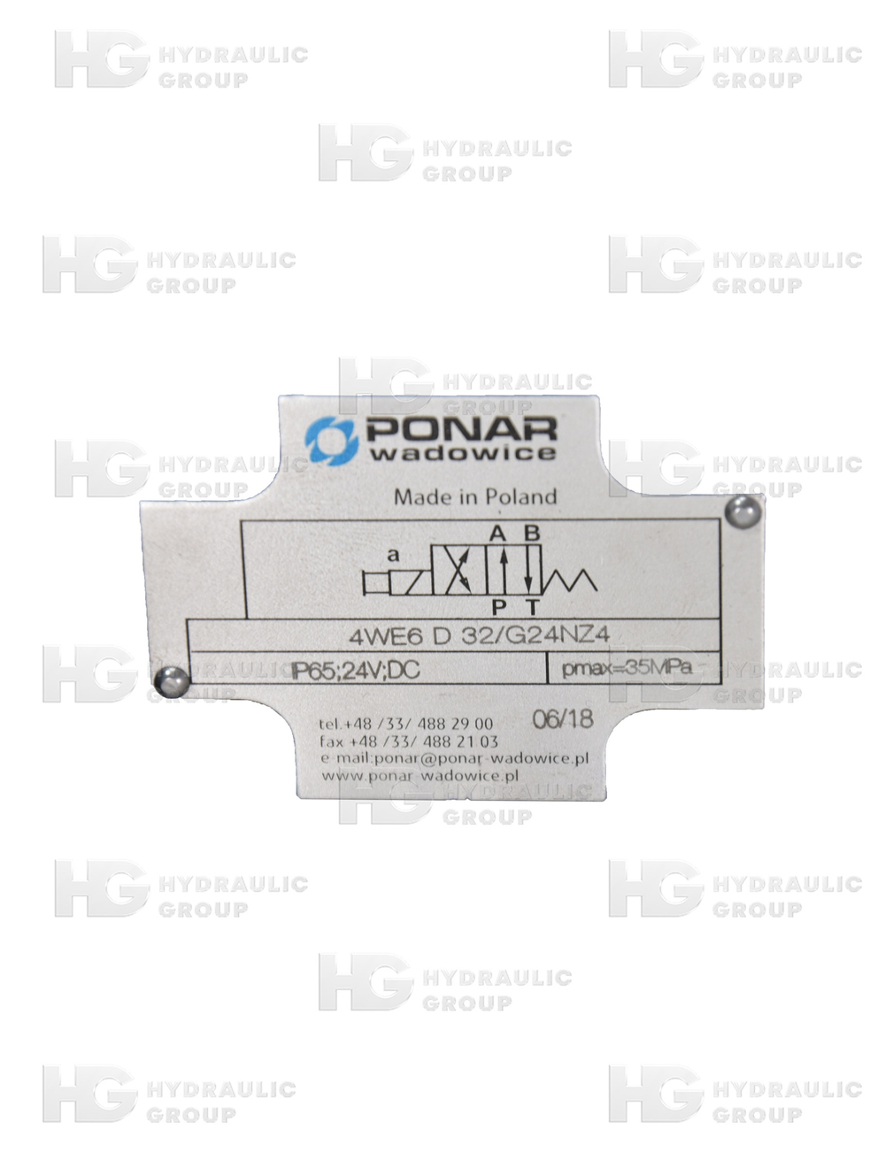 Гидрораспределитель 4WE6-D-32/G24NZ4