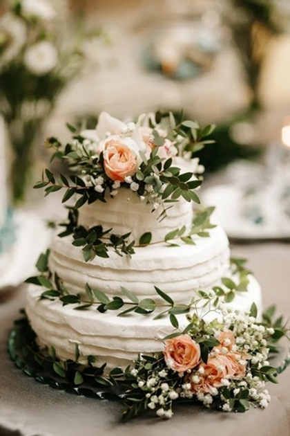 Торт свадебный №402 (ВК)