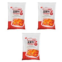 Рисовые палочки Токпокки Yopokki Остро-сладкие 280 г 3 шт