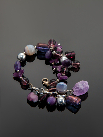 Браслет SEMIRIGIDO VIOLET