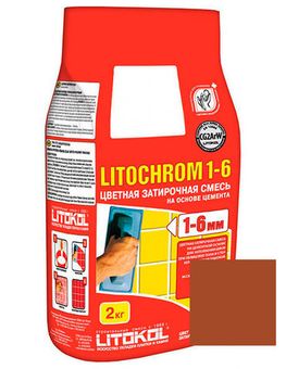 Затирка Litochrom 1-6 C.90 (терракота) 2 кг