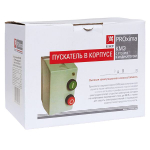 Пускатель в корпусе IP65 КМЭ 9А 230В с РТЭ Ir-7-10А и индик, EKF PROxima
