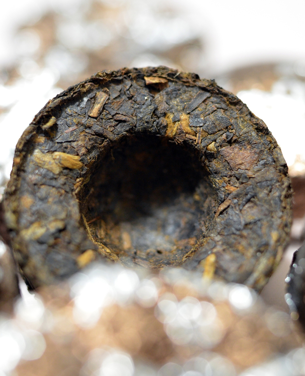 0211k Чай прессованный черный "Пуэр Шу Юньнань" (сяо то)