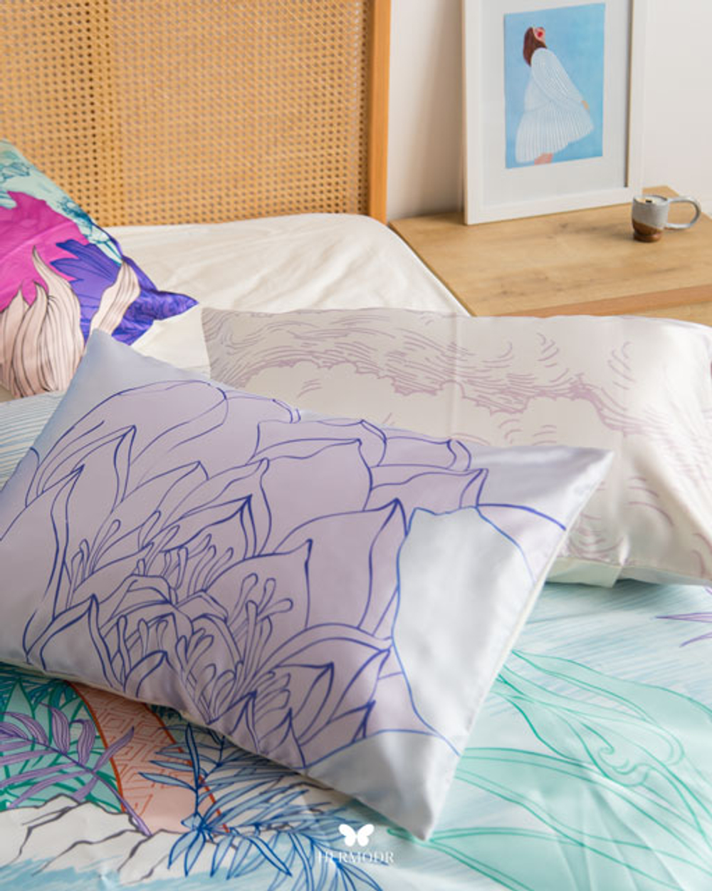 Комплект постельного белья двуспальный Baltoos Hermodr 8 предметов 130220287 Иран