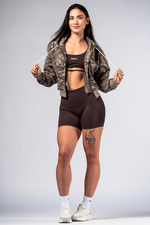 Кофта Relaxed Zip Hoodie POWER 895 LIGHT BROWN CAMO