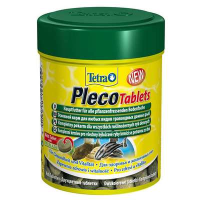 Tetra Pleco Tablets - корм для донных травоядных рыб (таблетки)