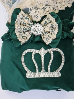 Конверт на выписку летний с короной