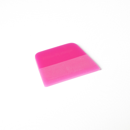 Shine Systems Ракель-трапеция розовый односторонний, 10х7,5см