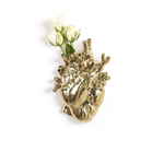 Ваза Seletti Love in Bloom Gold (25 см)