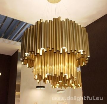 Люстра Brubeck 2 levels by Delightfull ( gold )