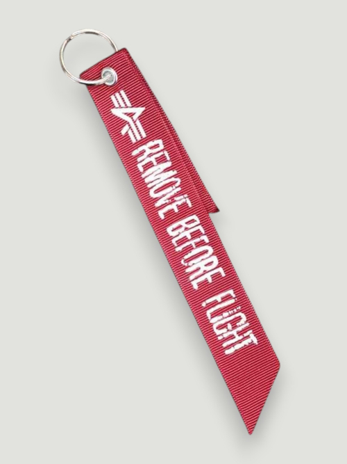 Лента брелок Alpha Industries «Remove Before Flight»