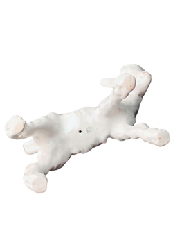 Фаянсовая статуэтка "Козленок" ЗиК Конаково