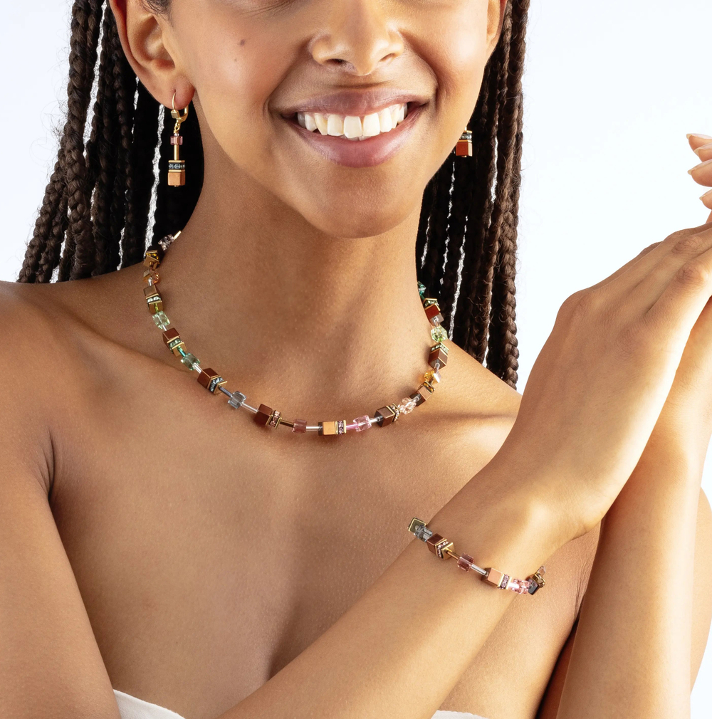 Колье Coeur de Lion Multicolour Art Nouveau 3015/10-1578