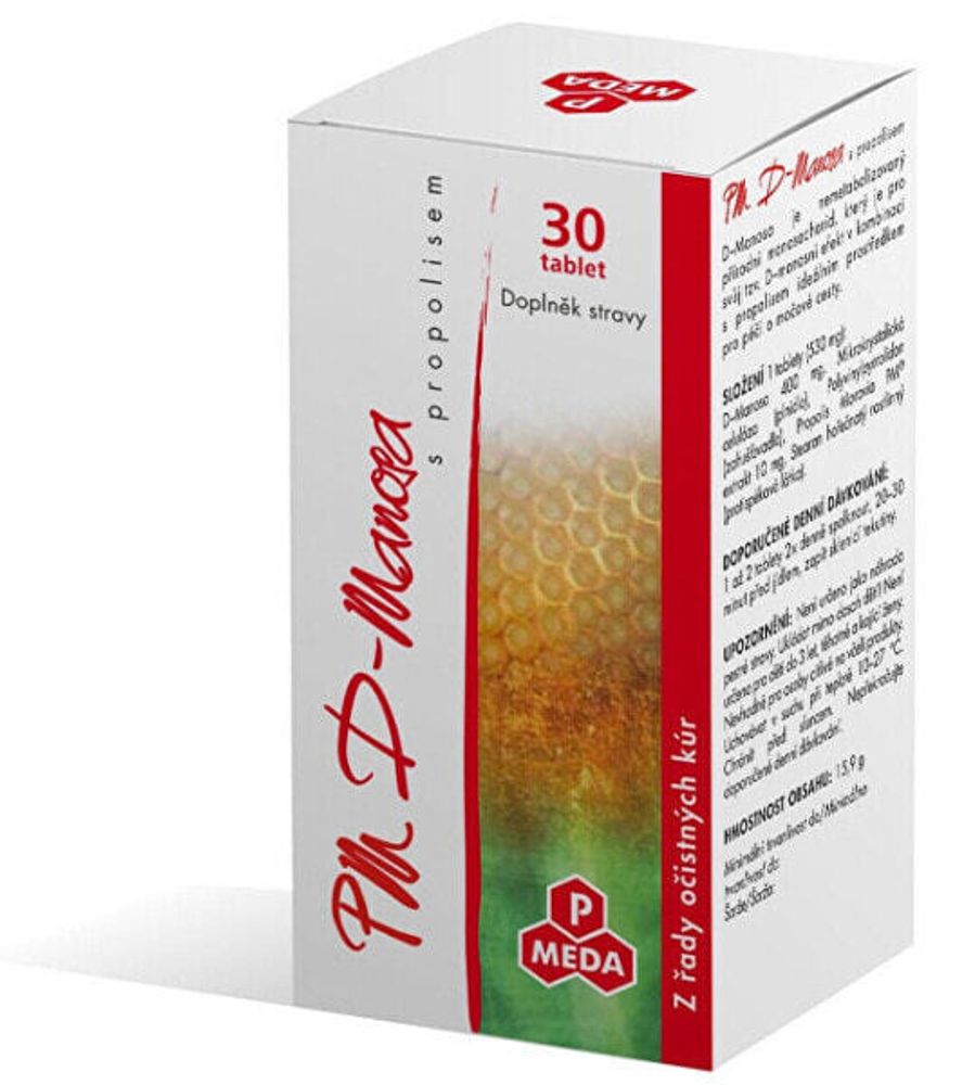 PM D-Manose with propolis 30 tablets