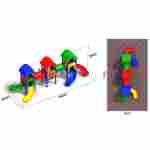 Детский игровой комплекс «Каменная Башня»