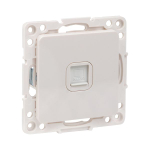 Стокгольм Механизм Розетки RJ-45 1-местной белый EKF