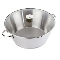 Таз для варенья с крышкой Cristel Extras (34 см)
