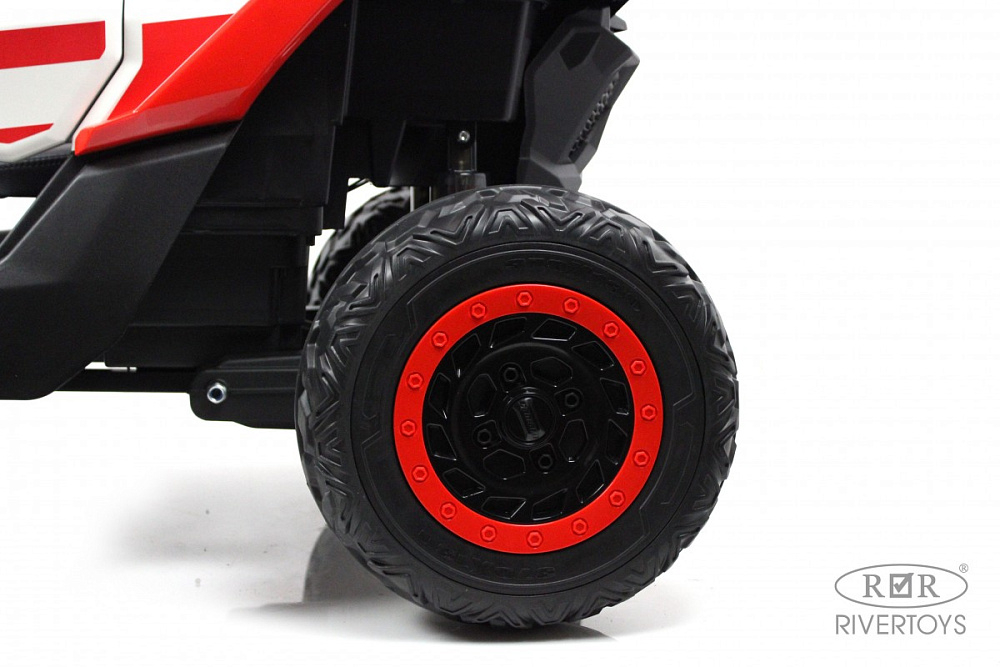 Детский электромобиль RiverToys BRP Can-Am Maverick Y111YY красный