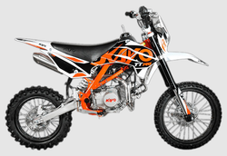 Питбайк KAYO BASIC TT140 17/14 KRZ (механ. сцепл., кикстартер 2024 г.)