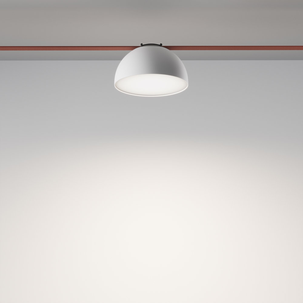 Трековый светодиодный светильник Maytoni Bowl TR126B-20W4K-W