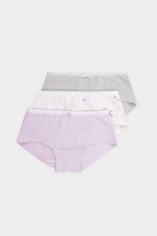 трусы/ уп  для девочки  К 1964-3уп/нежная сирень,алое,черепашата