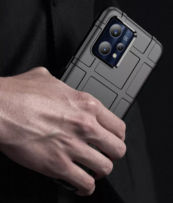 Ударопрочный чехол для смартфона Realme 9 4G и Realme 9 Pro+ Плюс, мягкий отклик кнопок, серия Armor от Caseport