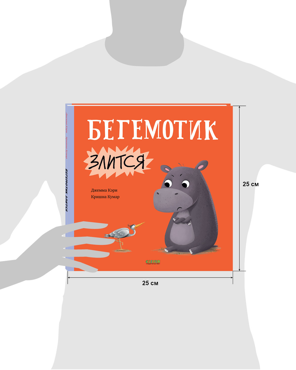 Книжки-картинки. Бегемотик злится