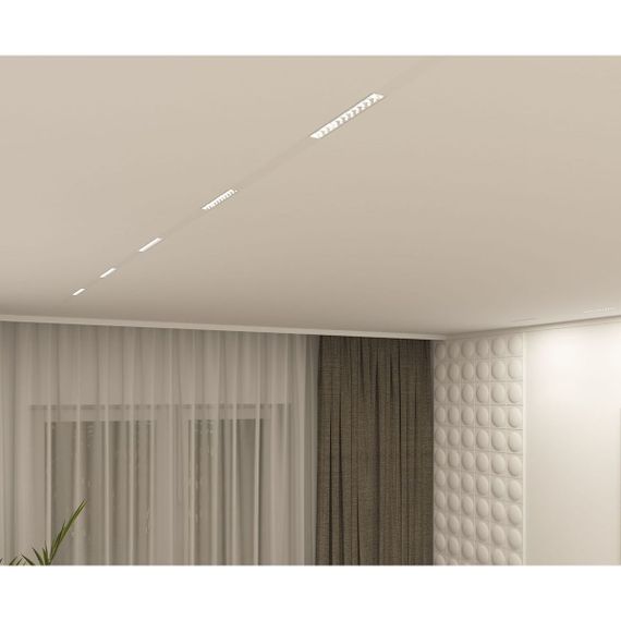 Трековый светодиодный светильник Denkirs Smart Grill DK8001-WH