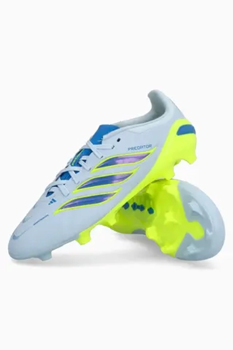 Бутсы adidas Predator Elite FG Junior - голубой